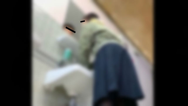命知らずの洗面所潜伏 9名の新しい顔ぶれ＜美貌、微毛、美満の3拍子が揃った乙女＞01b